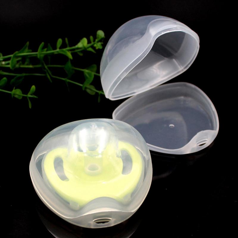 Portable Infant Newborn Baby Pacifier Case Box Nipple Shield Case Pacifier Holder Storage Box Pacifier Holder Case Chupete Bebe