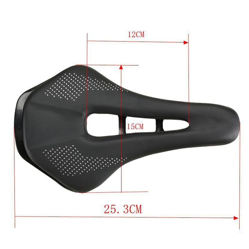 Fietszadel, fietszadel voor mannen en vrouwen, fietszadel met ademende holte, comfortabele zadels voor racefietsen