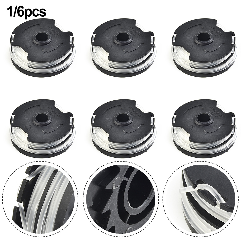Carretes de hilo para cortacésped inalámbrico LIDL Parkside, accesorios de repuesto para cortadora de césped PRTA 20-Li A1, B2, C3, 1/6 piezas