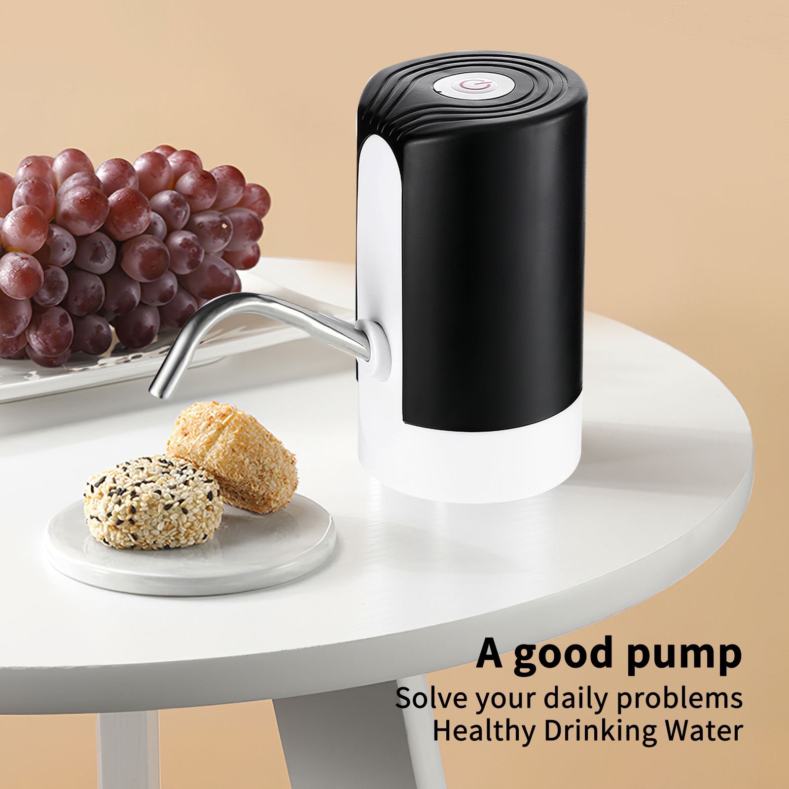 Water Fles Pomp Usb Opladen Automatische Drinkwater Pomp Draagbare Elektrische Water Dispenser Schakelaar Voor Water Pompen Apparaat