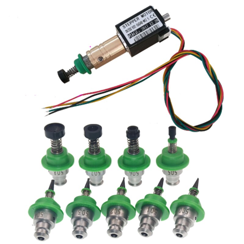 NEMA 8 hollow shaft stepper motor with JUKI nozzle 501-508 for SMT pick and palce machine mounting head