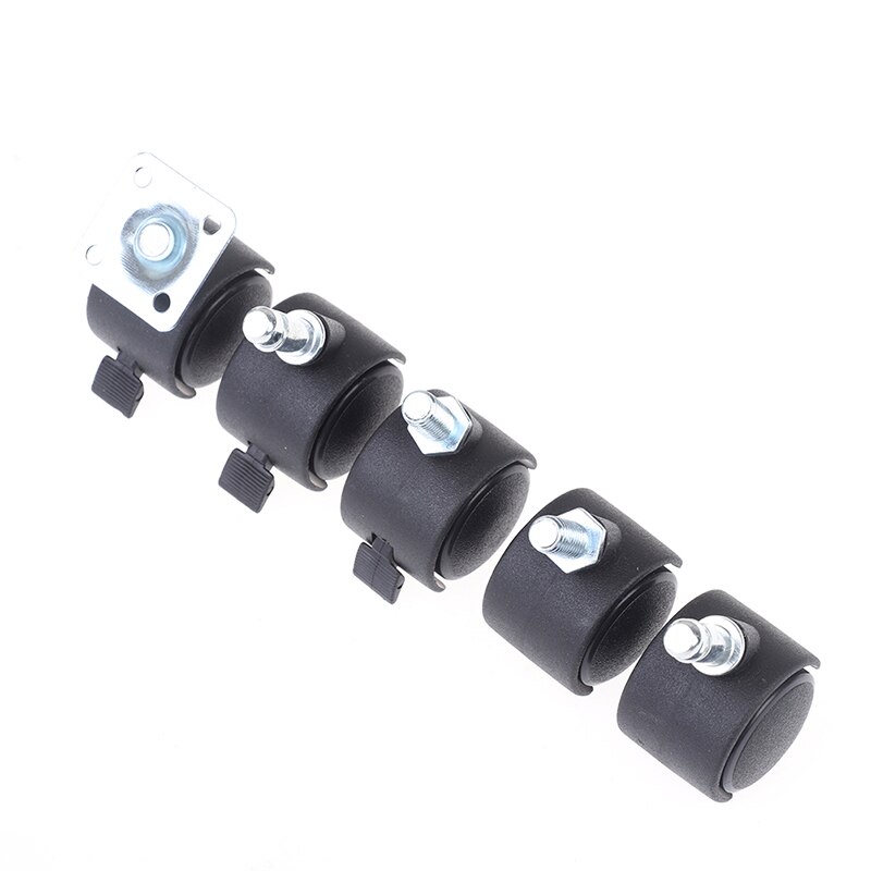 4 Pc 30mm Chair Wheels Furniture Casters Swivel Casters Brake Wheel Replacement Universal Chair Wheel Office Chair Casters