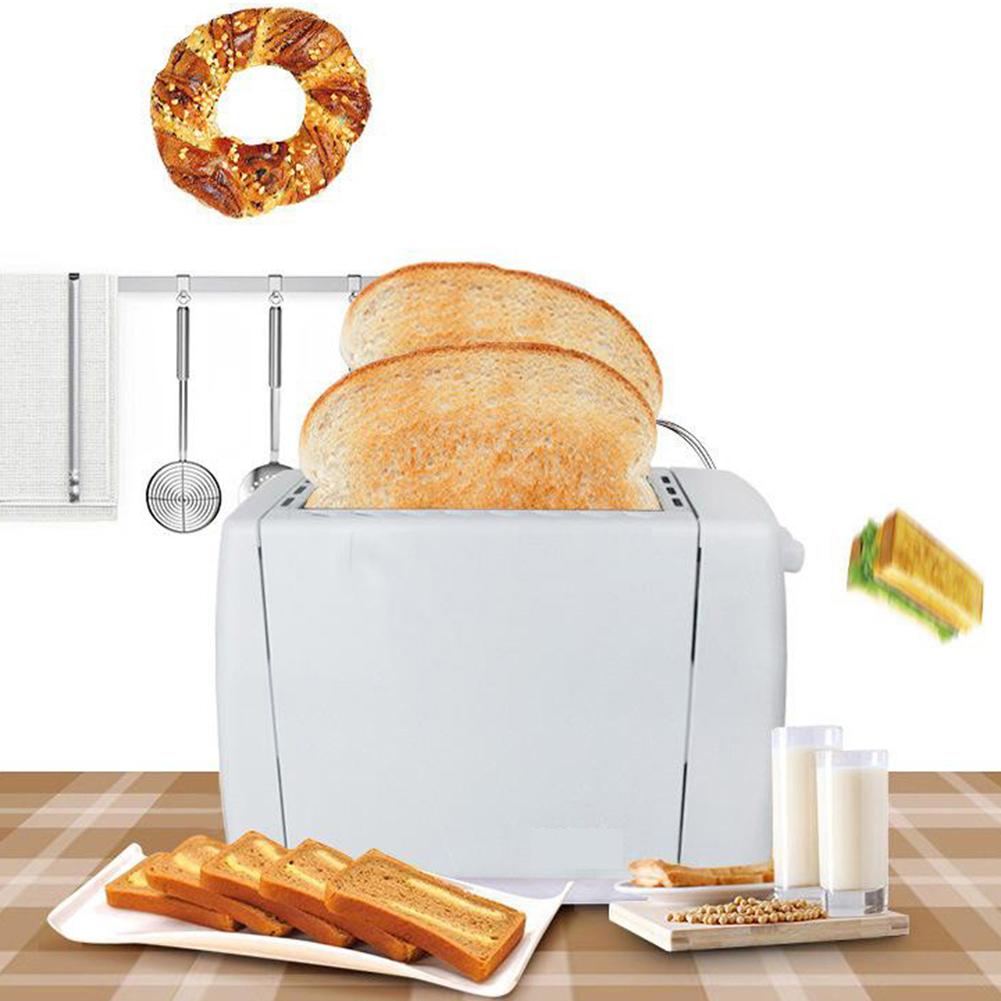 Non-stick Home Breakfast Wide Slot 2 Slices Bread Maker Automatic Quick Toaster