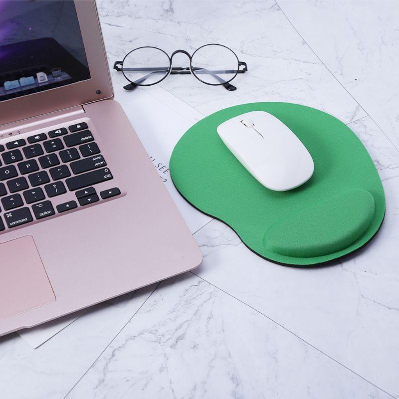 02DD Ergonomic Mouse Pad with Wrist Support, Gaming Mouse Mat with Gel Wrist Rest, Easy Typing & Pain Relief for Home Office