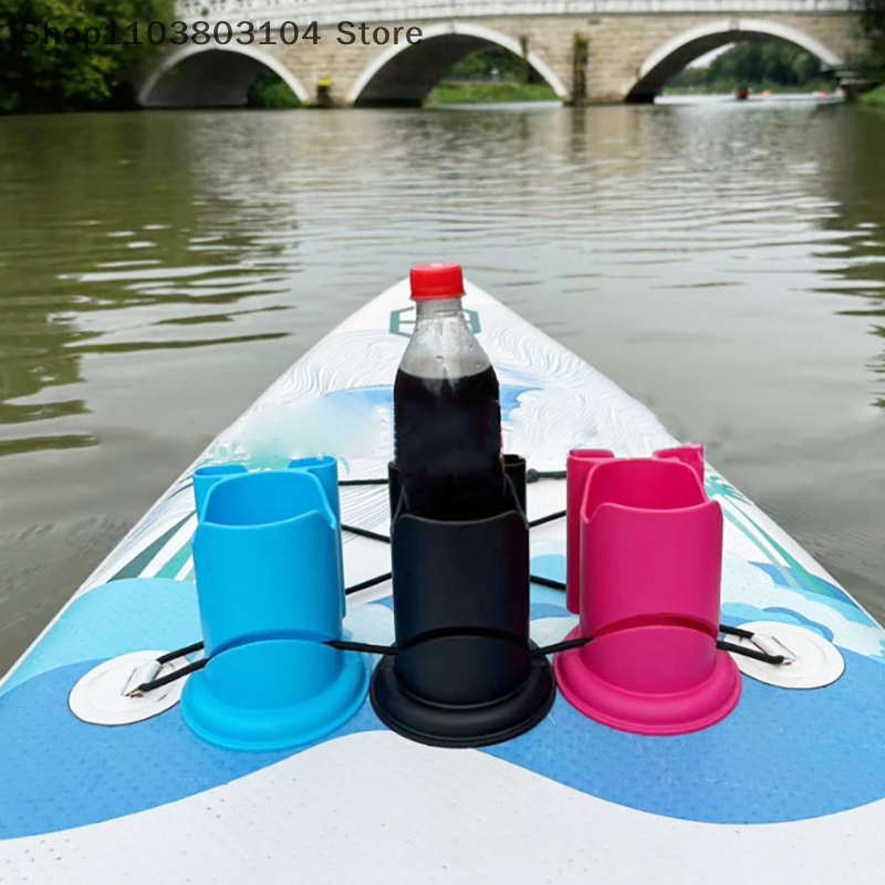Paddle Board Becherhalter - Anti-Kipp-Getränkehalter für Kajak & Surfen - Wasserflaschenhalter