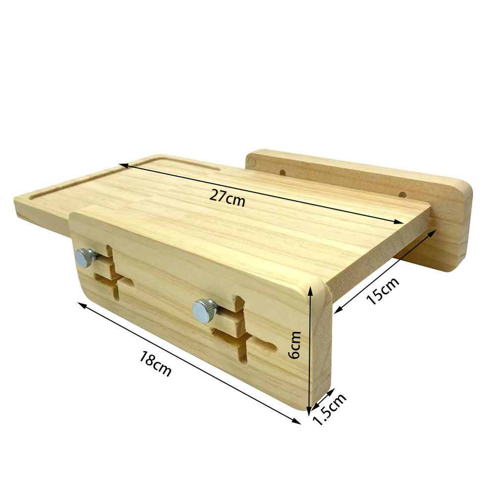 Hjemmelavet brødskærer til køkkenbord, brødskærer til opbevaring, justerbar bagelskærer