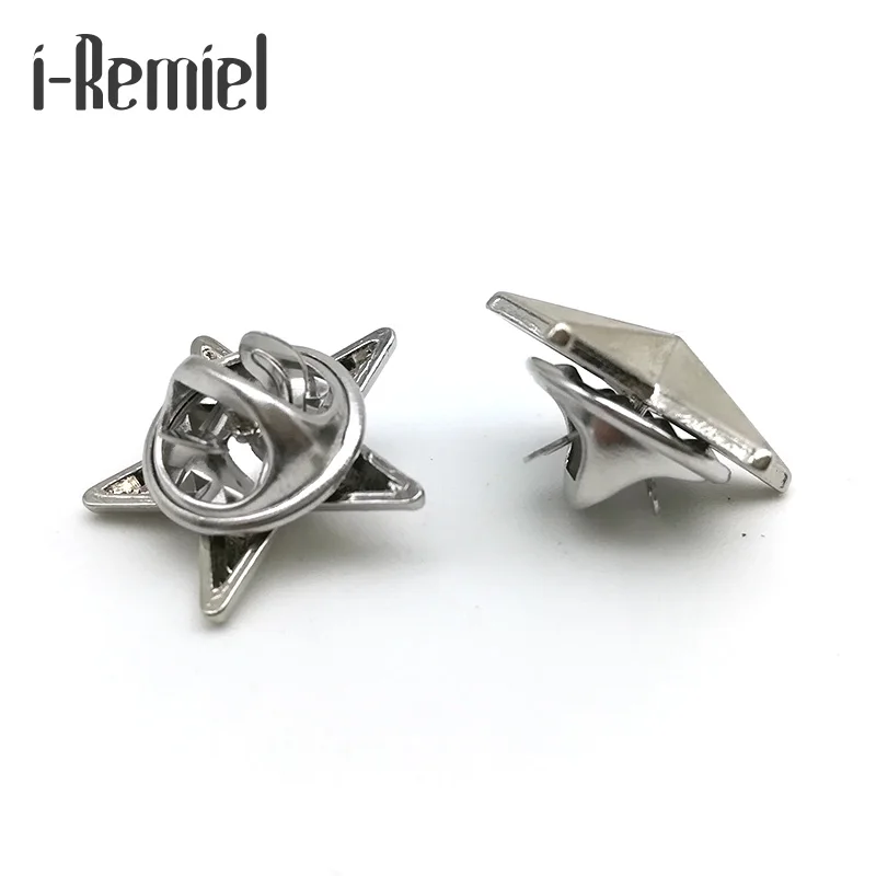 Broches offre spéciale véritable broche Hijab broches haut de gamme broche Badge petite étoile pour et chemisiers cinq branches Couples bijoux