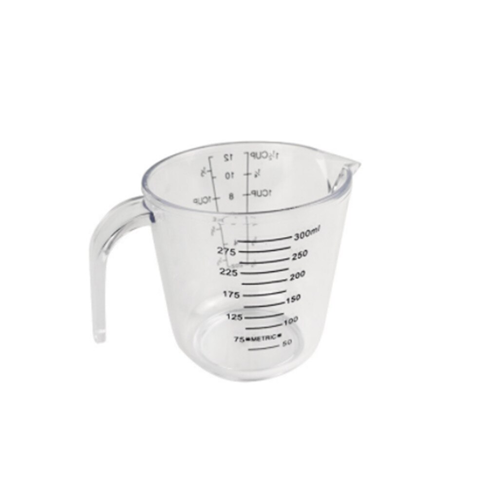 Lightweight Plastic Measuring Cup With Scale For Baking Milk Tea Special Breakfast Milk Juice Measuring Transparent Cup