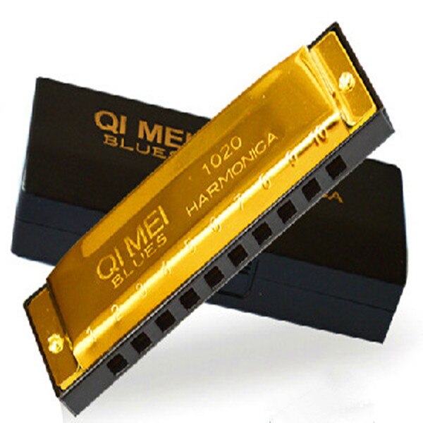 10 fori Armonica colorato C chiave Armonica rosso Diatonica Bocca Ogan Arpa Strumenti Musicali Professionale 10 Fori Armonica