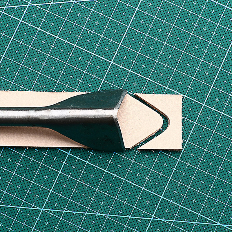 LMDZ DIY V-Shaped Leather Cuttting Craftstool Punch Cutter Tools for Belt/Wallet 9 Sizes V Shape Cutter 10/15/20/25/30/35mm