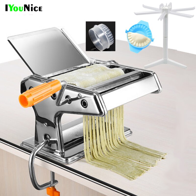 Stainless steel pasta machine manual pasta machine manual spaghetti knife noodle rack ZD