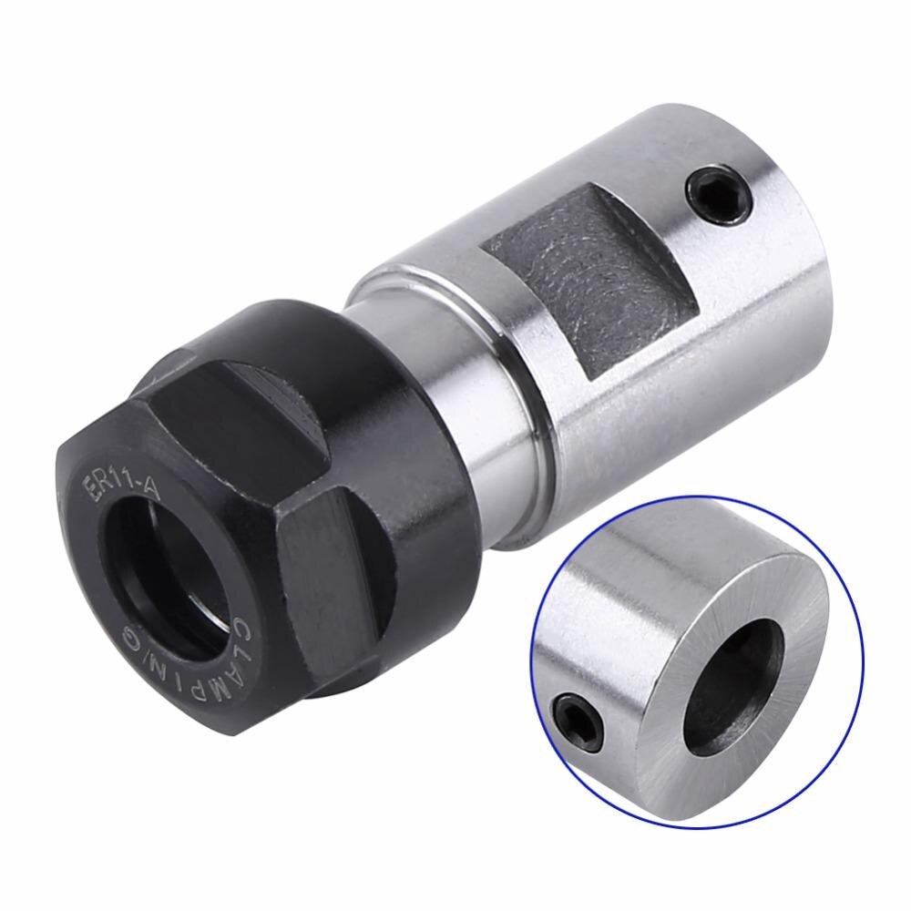 Precision spindle chuck ER11 chuck C16 ER11 35L hole 5mm 6mm 6.35mm 8mm 10mm Collet tool holder,Motor Shaft Extension Rod