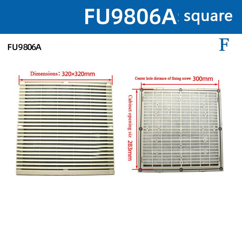 Ventilation fan filter shutter shutter exhaust fan filter grille air ventilation filter fan blower filter without fan dust