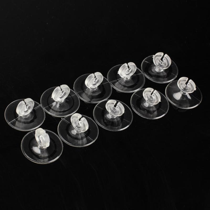 10 stuks siliconen aquarium zuignap zuignap houder zuignap voor aquarium pomp luchtslang 4/6mm aquatische huisdierbenodigdheden