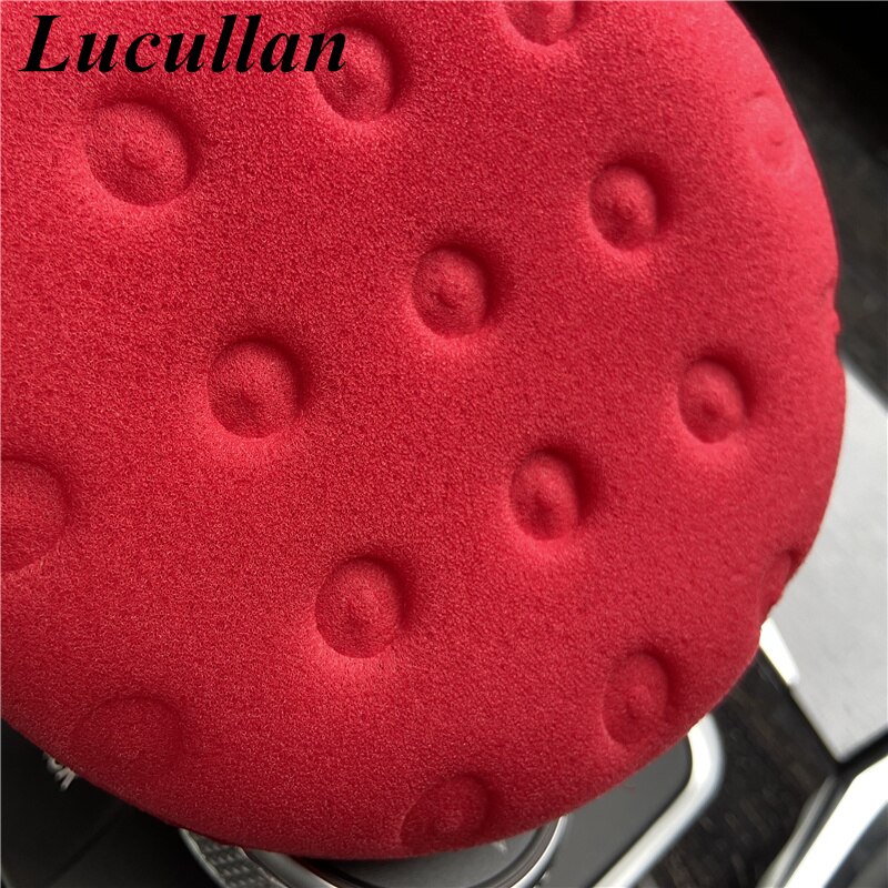 Ultra Thick 12CM Large Size Red Foam Sponge High Density Premium Car Care Wax/Sealant Applicator Pads