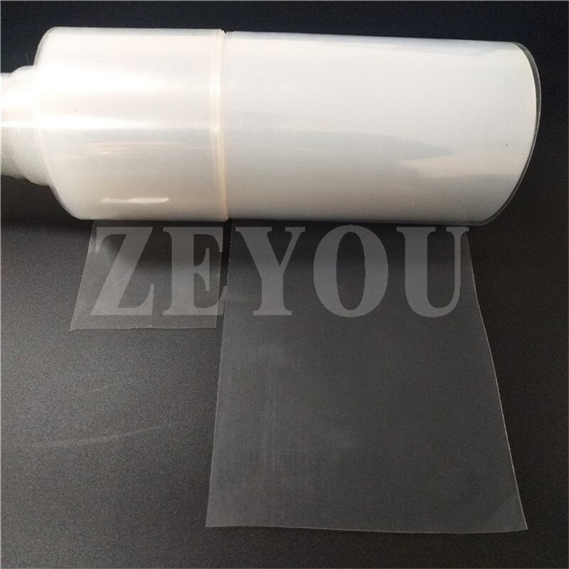 0.03 mm thickness transparent PFA film heat sealing thin film Welding membrane W300*L1000mm