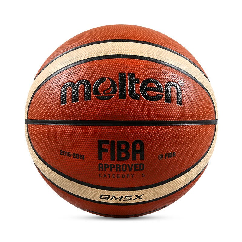 Officiel standard størrelse 5 basketballbold 5 indendørs / udendørs holdbar basketball konkurrence træning pu læder basketball: Gm5x