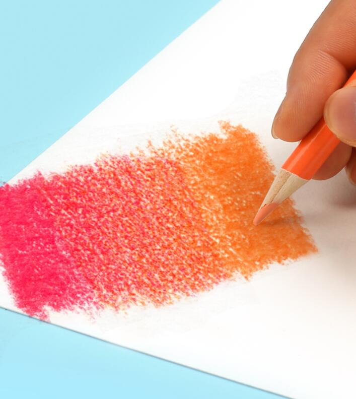 GUANGHUI 150 Colors Wood Watercolor Pencil Soft Water Soluble Coloured Pencils Set For Art Drawing