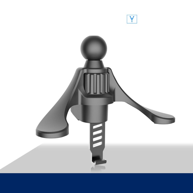 Universal-adapter für die kfz-lüftungsschlitzbefestigung mit 17mm kugelgelenken, handyhalterung