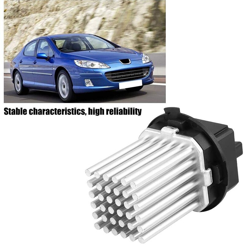 Vifte motstand , 6441.s7 varmeapparat vifte motstand vifte motstand pass til peugeot 307 407 citroen  c3 c4 c5 c6 6441 s 7