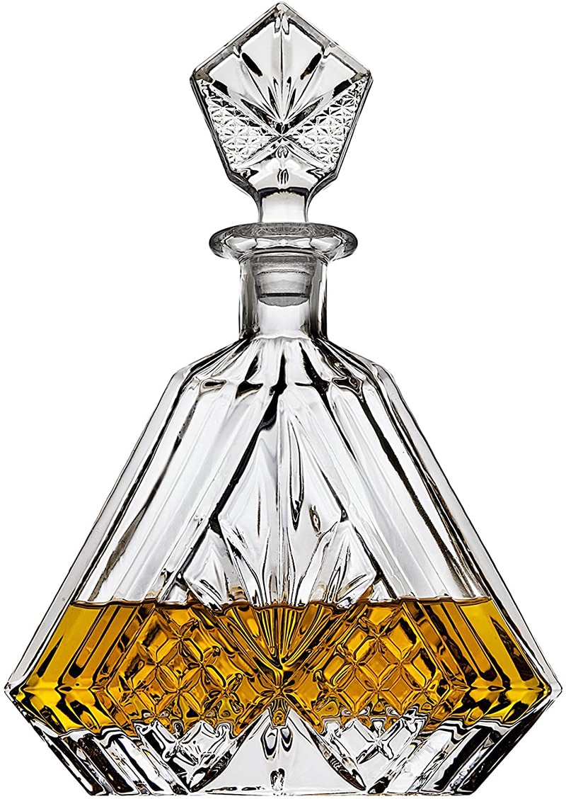 Loodvrij Kristal Glas Whisky Decanter Voor Liquor Scotch Bourbon Of Wijn