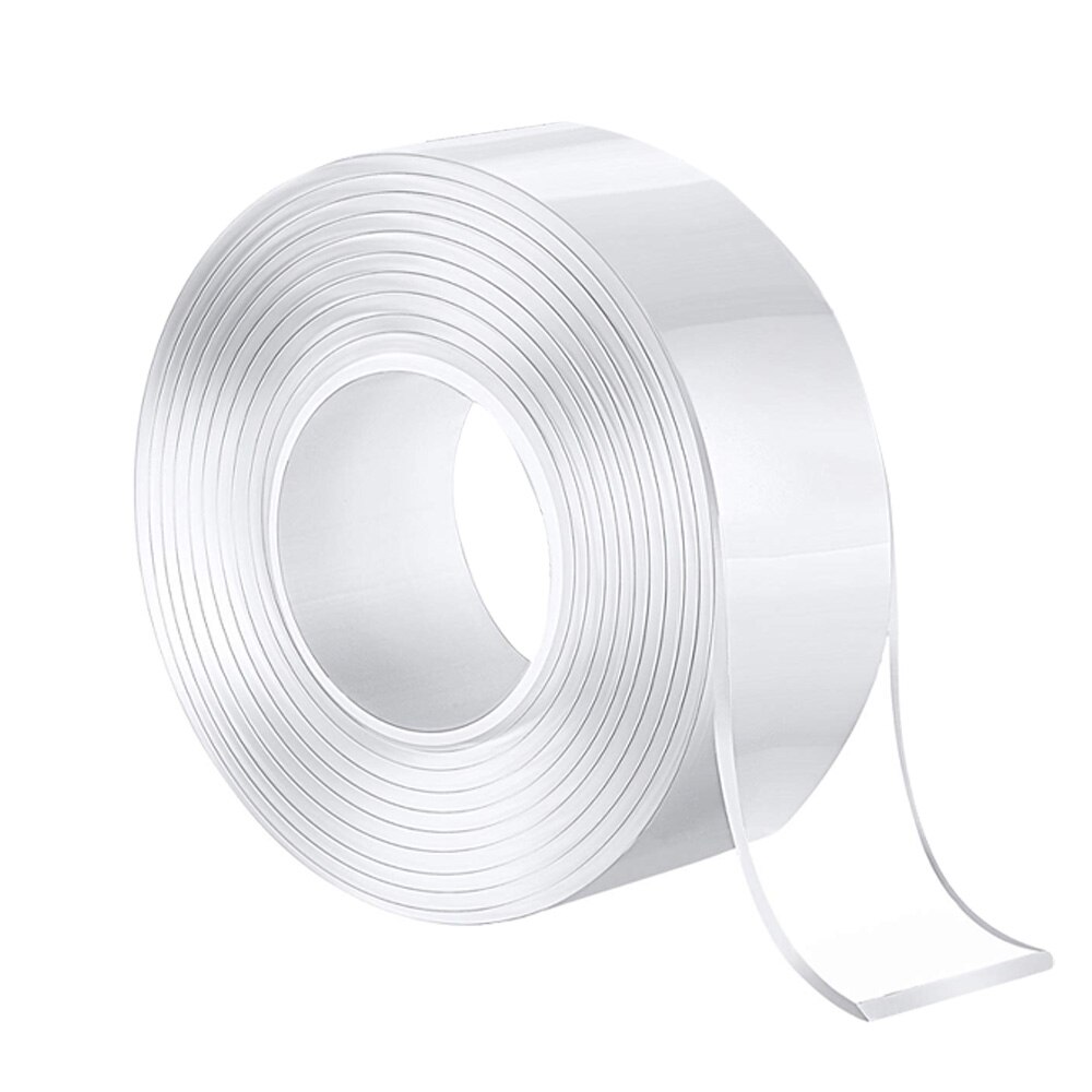 Seamless Tape 1M/3.0M/5M Home Garden Mobile Phone Two Sided Adhesive Nano Adhesive Tape Sturdy Transparent Washable: 3M