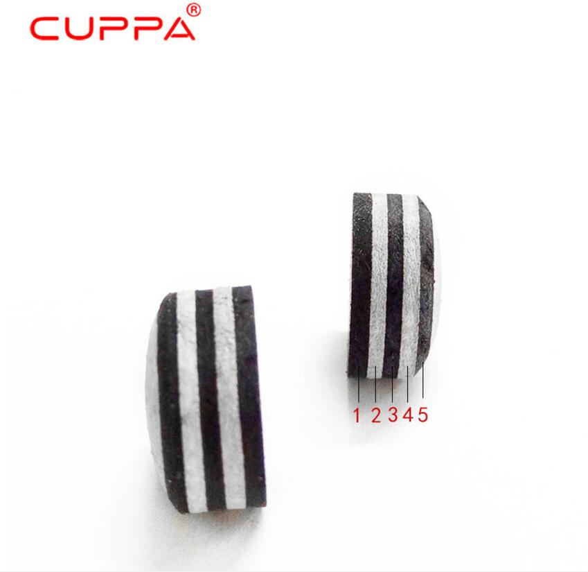 Cuppa Spitze Leder Schwimmbad Snooker Stock Bausatz Warteschlange Tipps 3 stücke 13mm 12mm 10mm Billard Zubehör China