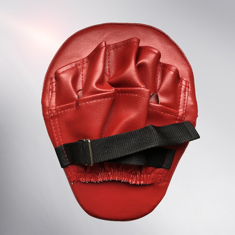 2PCs Kick Boxing Gloves Pad Punch Target Bag Men MMA PU Karate Muay Thai Free Fight Sanda Training Adults Kids Equipment