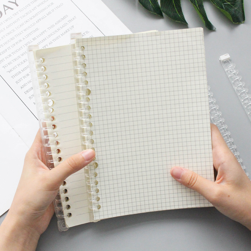 Transparent Soft Plastic Coil Calendar Binding Coil Notebook Spring Book Ring Wire O Binding A5 B5 Binders Wire Binding