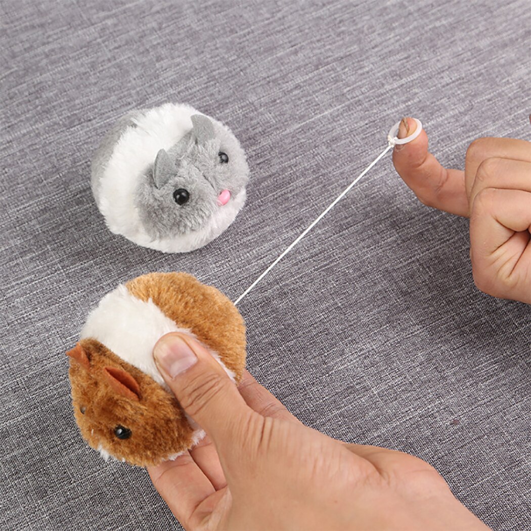 1pc Kapmore divertido gato juguetes mordedura-resistente a la forma de ratones vibrante movimiento juguete interactivo para gatos mordedores de juguete para gatos mascotas