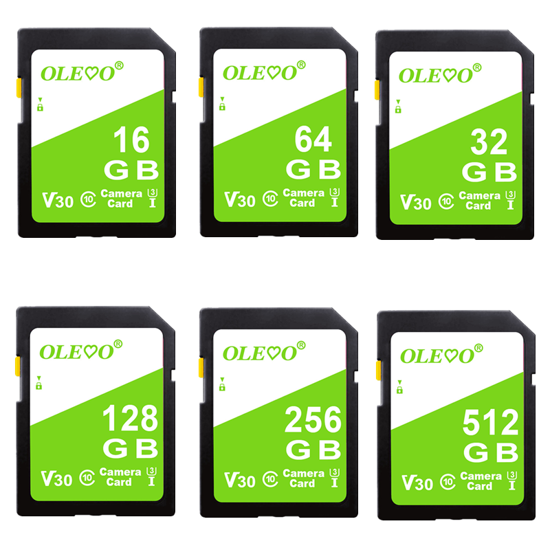SD Memory Card 16GB 32GB 64GB 128GB 256GB 512GB C10 SD Card for Camera SRL