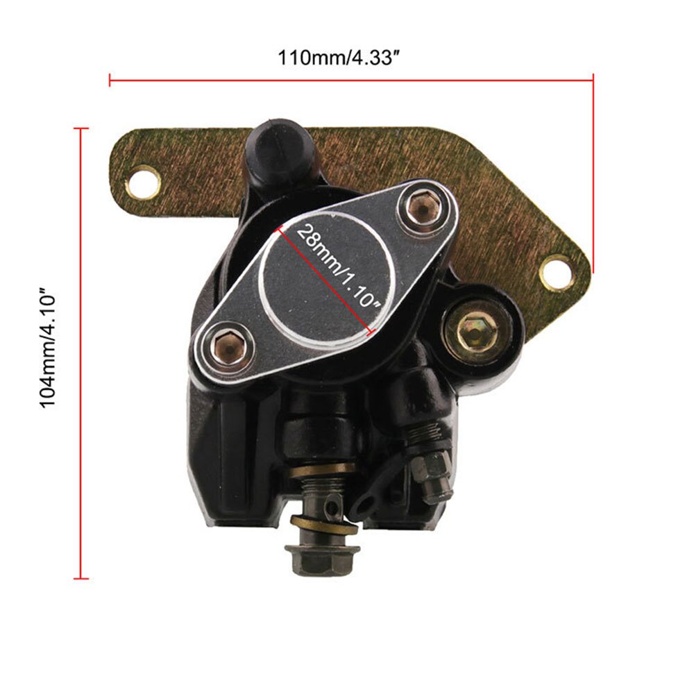 Rear Brake Caliper Assembly For ATV Yamaha Blaster 200 Banshee 350 YFZ350 YFZ450