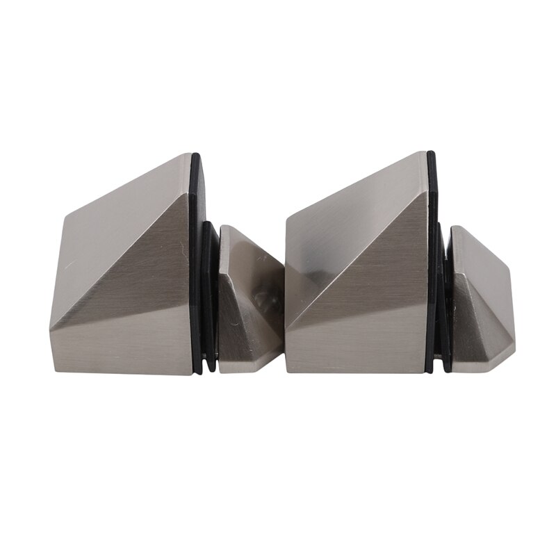 Metalen Verstelbare Glasplaat Houder Glas Klemmen Plank Ondersteuning Beugel Chroom Plank Houder Glas Plank Beugel