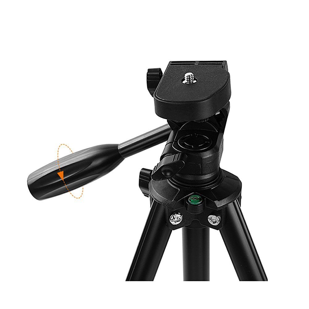 Yunteng VCT-680 Tragbare Aluminium Legierung Stativ + Dämpfung Kopf für Kamera DV