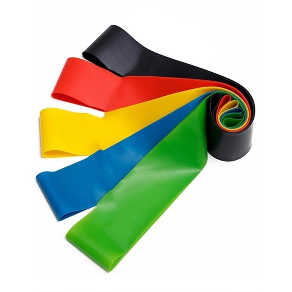 No Printed Latex Pull Ring Resistance Band Pull Ring Fitness Exercise Suit Yoga Belt Pull Band Stretch Resistance Ring