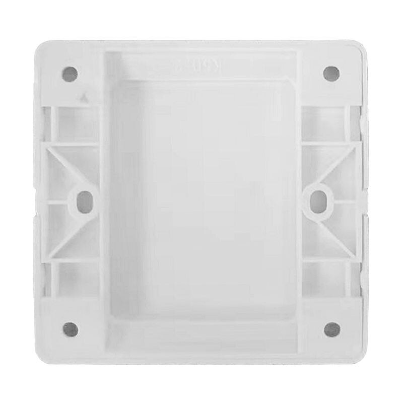 1PC Electric Wall Switch Socket Blank Cover Panel Whiteboard ABS Outlet Plate Bezel Tool 86x86mm