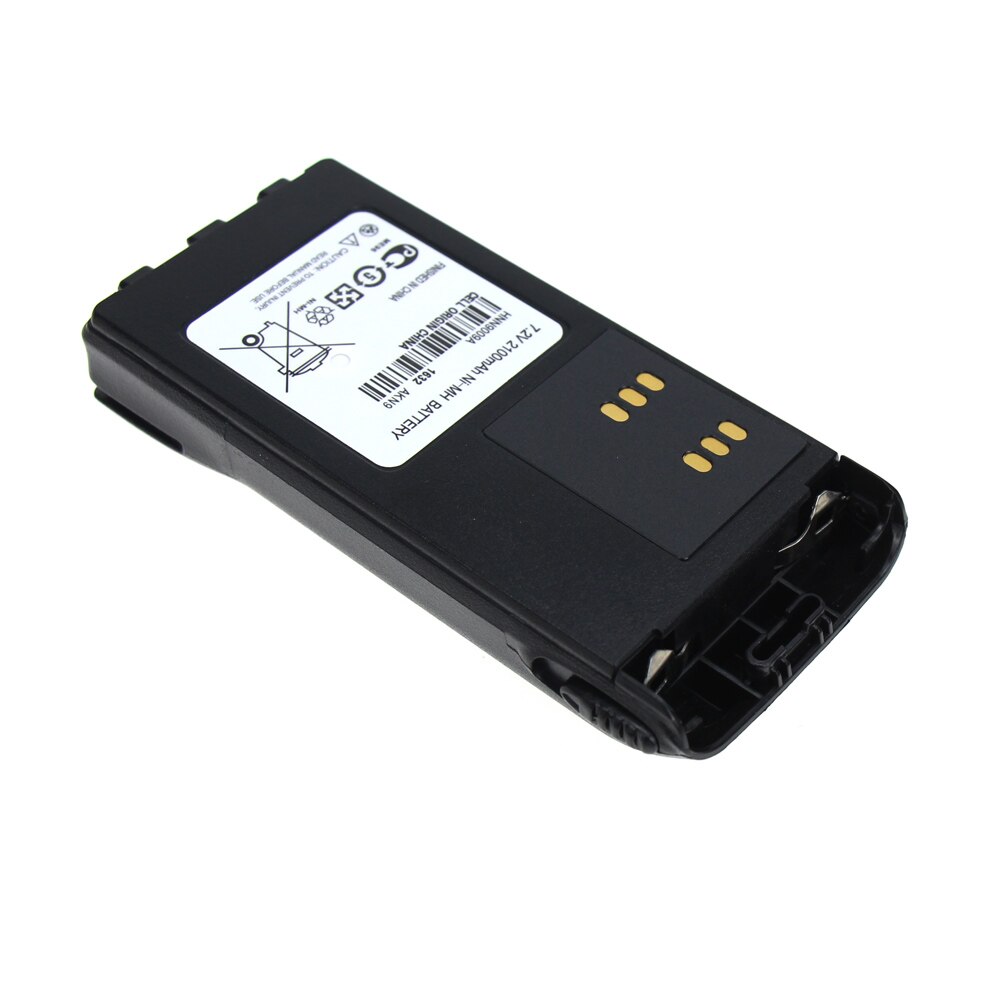 2X2100 mAh NI-MH wymiana bateria robić Motoroli radio GP328 GP338 HNN9008 HNN9008A HNN9008AR HNN9008H HNN9009 HNN9012 + klip