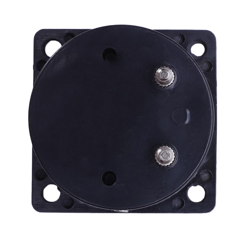 AC 0-3A Round Analog Panel Meter Current Measuring Ammeter Gauge Black