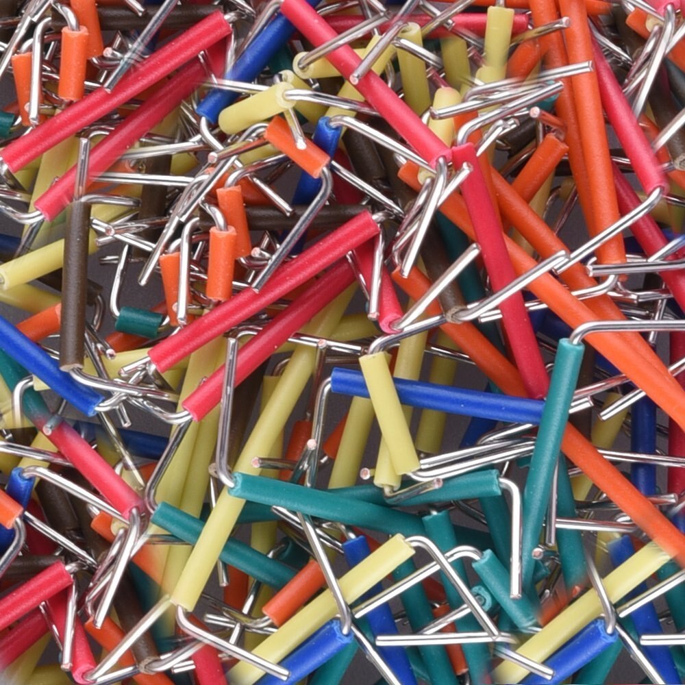 Breadboard Kabel M-M Jumper 560 Pcs 14Size Diy Kit Voor Arduino 2-125Mm Lead Solderless Breadboard Kabel dupont Draad U Vorm