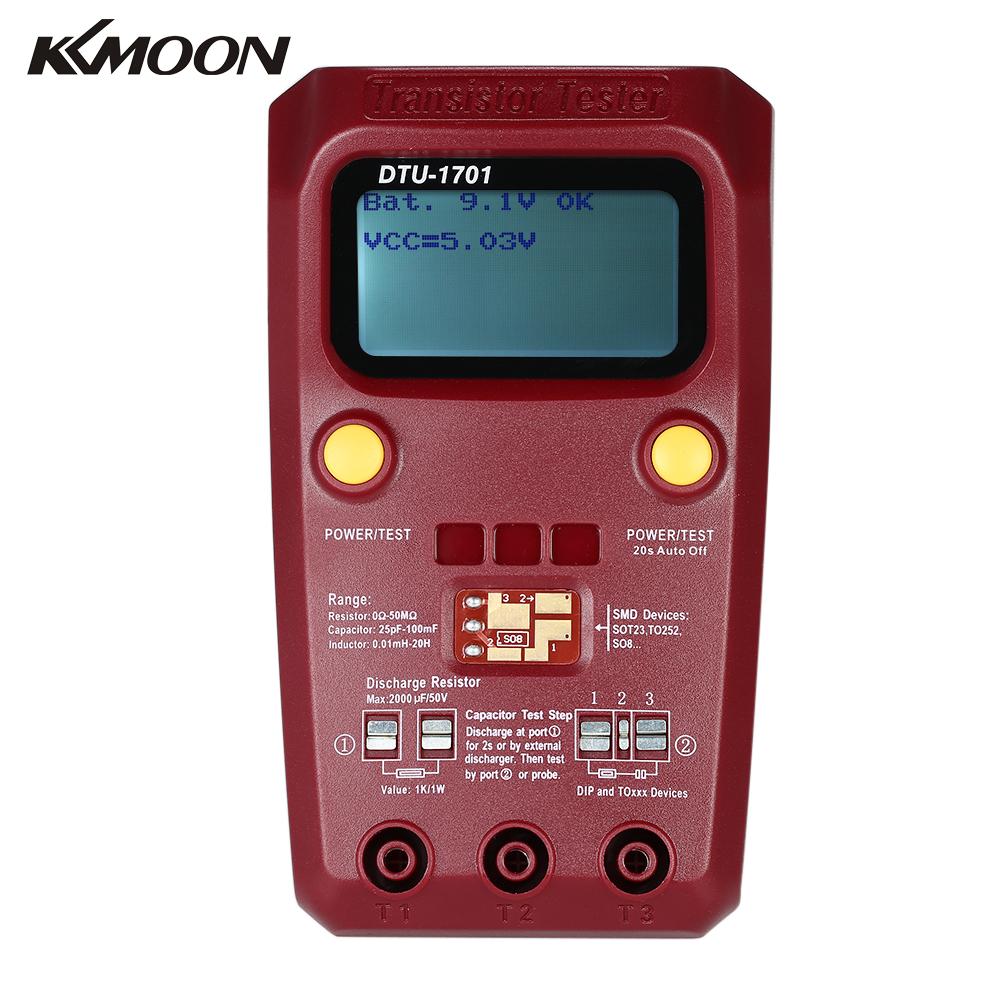 Handheld transistor tester LCD Digital multimeter Transistor Tester SMD Resistance Diode Inductance Capacitance ESR Meter