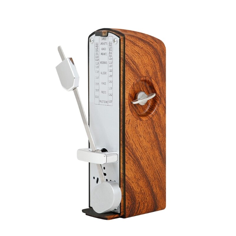 M5TC Mechanische Metronom Holz Körnig Laut Klang/Hohe Präzision für Klavier/Gitarre/Violine/Trommel und Andere instrumente