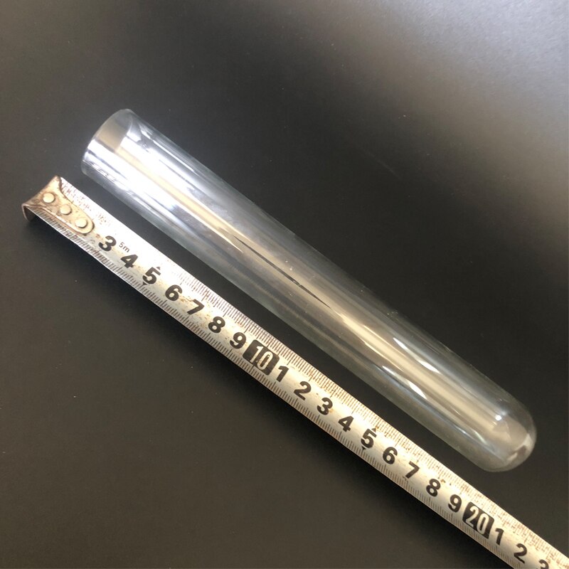 Tubo de ensayo de vidrio inferior en forma de U para laboratorio, tapón de corcho, tubo de vidrio con tapa, 30x200mm, 12 unids/paquete