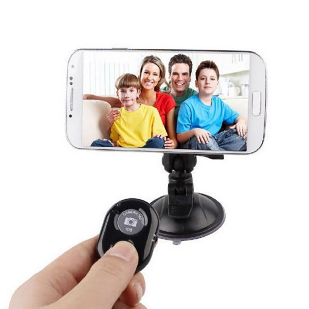 Wireless Bluetooth-compatible Remote Control Button Self-Timer Stick Shutter Release Camera Remote Controller