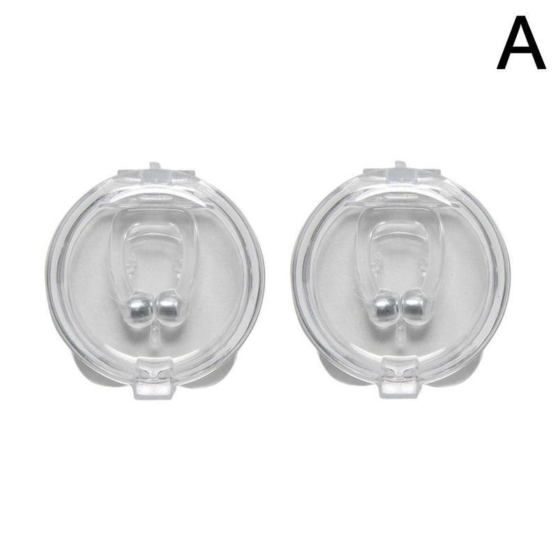 2/4/6 stk silikone magnetisk anti snorke stop snorken enhed vagt sove søvn klip pleje nat sund næse apnø hjælpebakke  m1 k 5: -en