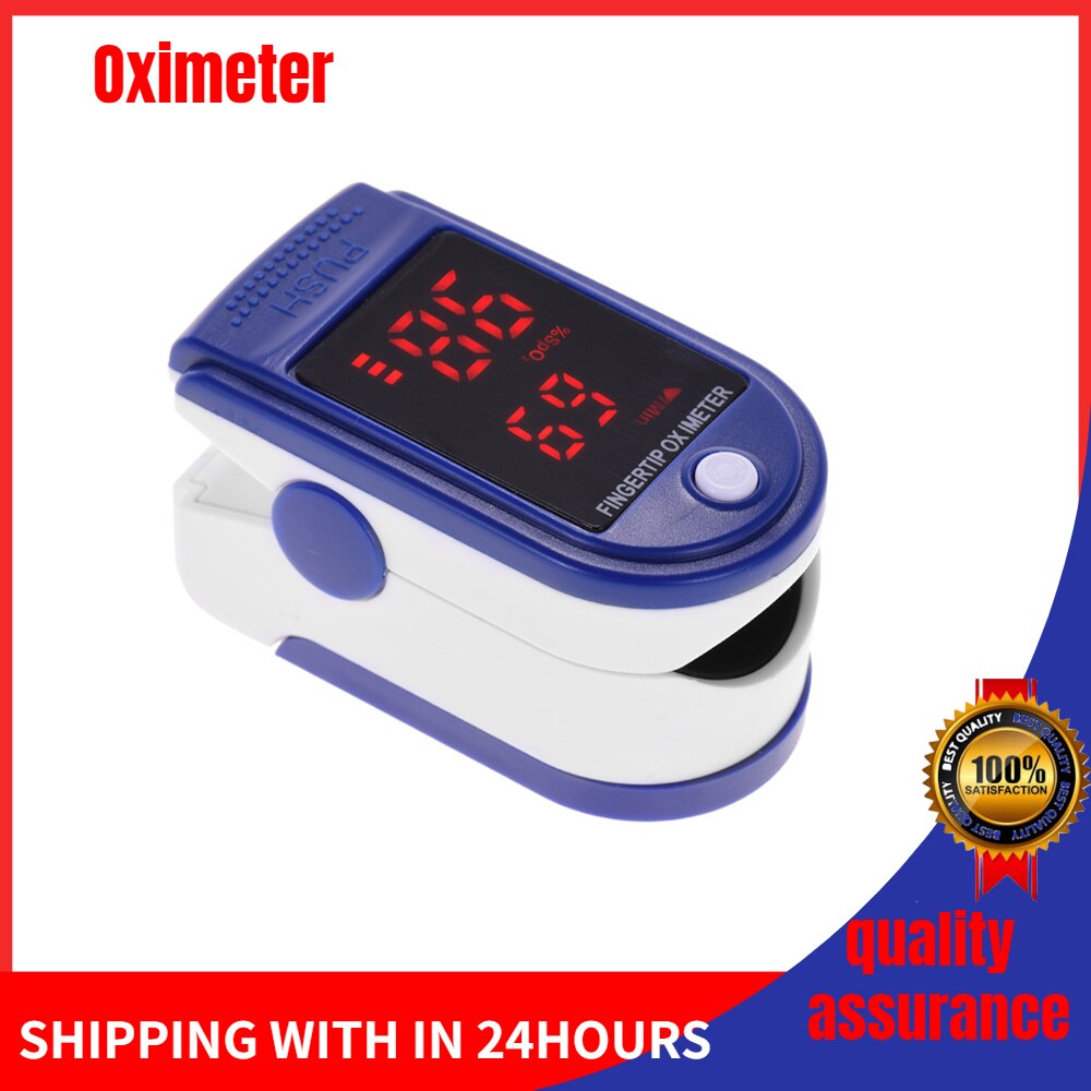 Pulso do dedo oxímetro de sangue medidor de oxigênio spo2 pr pulsioximetro oximetro dedo de pulso de dedo saturação freqüência cardíaca medidores: Type 9