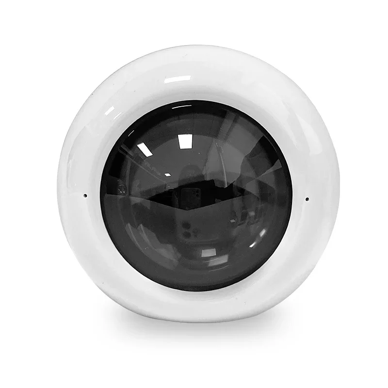 3d Crystal Ballvideo Player Displaying Customizable Video Glass Ball Electronic Screen Perfect For Couples Petsand Memorie: Orange