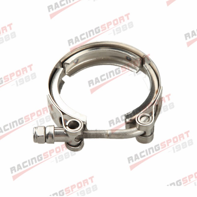 2" Inch Self Aligning Male/Female V-Band Vband Clamp Stainless Steel Flange Kit