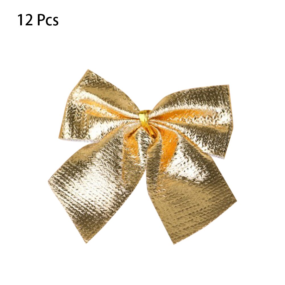 12 stuks kerststrikken festival strik kerstboomversiering mymei: Goed