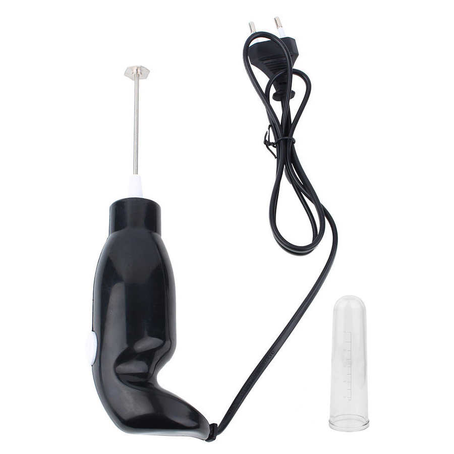 Elektryczne mieszadło robić żywności ręczny spieniacz robić mleka kawy mikser trzepaczka robić jajek robić kuchni robić jedzenia procesor ue wtyczka 220V: czarny