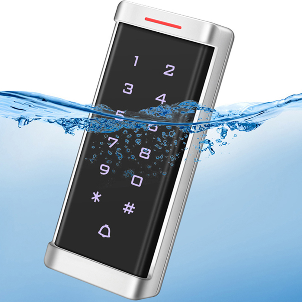 Backlight Access Control Touch Keypad 125Khz RFID Access Control Standalone Keypad Waterproof Wiegand 26 Output 2000 User